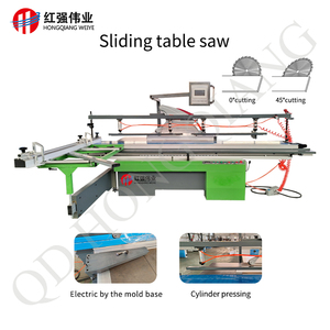 Machines à bois, structure <span class=keywords><strong>de</strong></span> conception allemande, <span class=keywords><strong>scie</strong></span> à table coulissante entièrement automatique, <span class=keywords><strong>scie</strong></span> à panneaux à commande numérique par ordinateur - Product Image 2