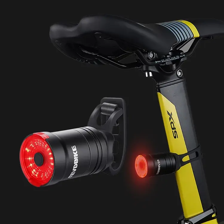 Bicycle Brake Light Usb Rechargeable Rear Tail Bike Light Comet Linear Bicycle Light Tail