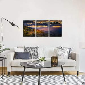 Great Smoky Mountains <span class=keywords><strong>Photo</strong></span> Wall Art Coloré <span class=keywords><strong>Automne</strong></span> Coucher De Soleil Forêt <span class=keywords><strong>Paysage</strong></span> <span class=keywords><strong>Photo</strong></span> Peinture Oeuvre - Product Image 4