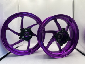 Jantes en aluminium usinées CNC pour Honda ADV350 - 142.75J Avant/133.5J Arrière, résistantes aux températures tropicales, jantes personnalisées - Product Image 3