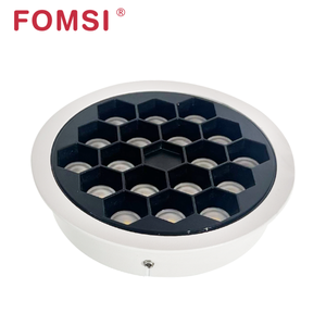 FOMSI LED Downlight 6W-25W Luz <span class=keywords><strong>de</strong></span> rejilla empotrada <span class=keywords><strong>de</strong></span> aluminio Foco redondo Característica antideslumbrante Iluminación interior Diseño <span class=keywords><strong>de</strong></span> Peine <span class=keywords><strong>de</strong></span> miel - Product Image 6