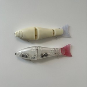 Nueva llegada 3 segmentos articulados Swimbait 16cm 59g Multi-Sección de cola suave en blanco señuelo de pesca cebo - Product Image 1