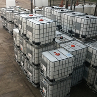 Conteneur IBC en PE durable de 1000 litres, réservoir de stockage de liquides pour usage domestique et usine de fabrication, pour le transport de produits chimiques