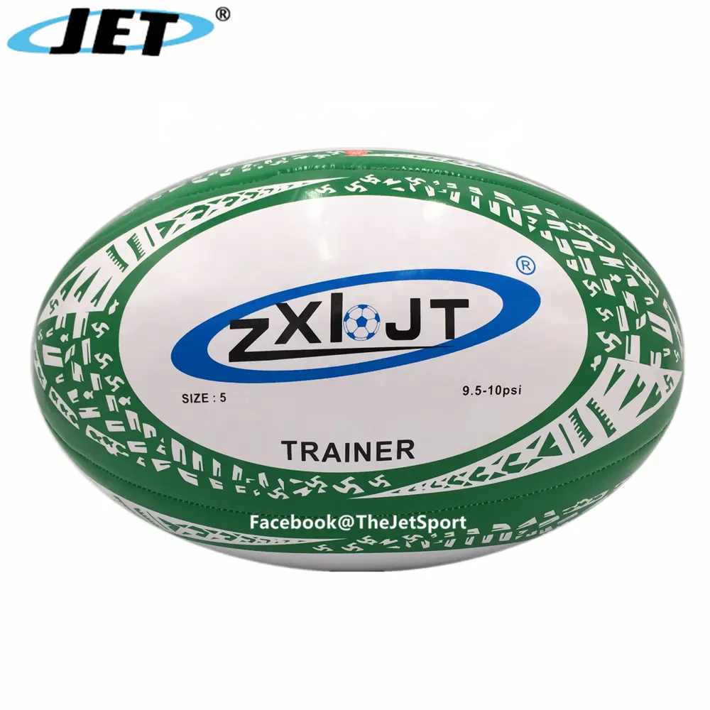 New Customized Soccer Design PVC Football Rugby Ball Rubber Soccer Ball