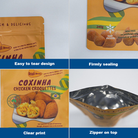 Sacs d'Emballage Alimentaire Personnalisés en Plastique avec Fermeture Ziplock de Qualité Alimentaire pour Snacks
