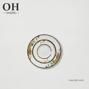 Ensemble de thé Oh Luxury Plant Prianted avec pot à thé et boîte de conserve Meilleur service à café familial et de café en Chine - Product Image 6