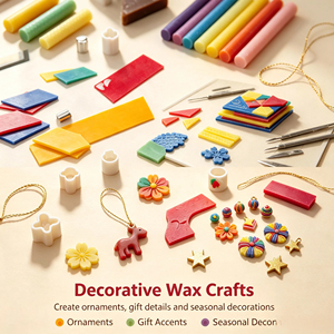 Feuilles <span class=keywords><strong>de</strong></span> cire d'abeille naturelle 6 couleurs pour modelage – Cire à sculpter <span class=keywords><strong>de</strong></span> style moderne <span class=keywords><strong>de</strong></span> qualité supérieure pour artistes – Emballage en vrac - Product Image 2