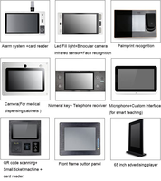 Panel PC Industrial Todo en Uno con Pantalla Táctil de 11.6 Pulgadas, Android 6.0, Full HD, Resistente al Agua IP65, en Stock