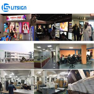 Kit d'affichage lumineux ultra-plat LITSIGN A3/A4 en acrylique haute luminosité pour vitrine, installation suspendue pour agents immobiliers - Product Image 6