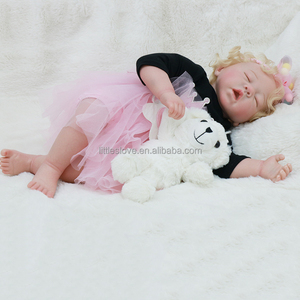 Muñeca de bebé Reborn de 45CM, cuerpo de tela, recién nacido, muñeco para dormir, bebé Real, juguete, novedad - Product Image 6