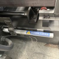 Scie à ruban métallique à double colonne entièrement automatique GS330 en gros, 330 mm, coupe de métal, alimentation automatique, mesure automatique, serrage automatique
