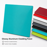 Panneau composite en aluminium Alucobond haute brillance 3 mm 4 mm, plaque ACP, panneau ACM, signalétique publicitaire, façades extérieures