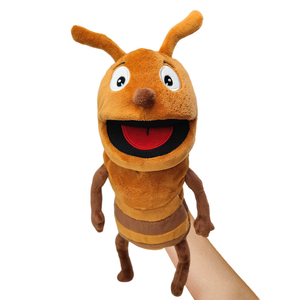 Marionnettes à main en peluche réalistes de 30 cm, vente en gros d'usine, marionnettes d'insectes et d'animaux - Product Image 3