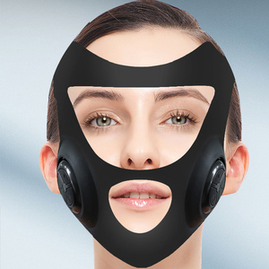 Masseur facial en silicone imperméable, masque facial EMS, contrôle de la vitesse à 5 niveaux, appareil de soin du visage pour usage domestique - Product Image 5