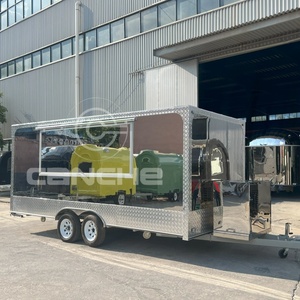 New Zealand Australian Standard Food Truck Trailer Mobile Kitchen Coffee <b>Deep</b> <b>Fryer</b> Fast Food Catering Trailer Truck - Product Image 4