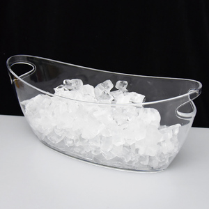 High Quality Boat Ship Transparent 7 Liter Nightclub Resteruant Plastic Ice Bucket <strong>Cool</strong> <strong>Bar</strong> - Product Image 6