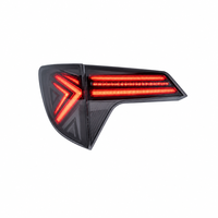 Ensemble de feux arrière LED fumés modifiés pour Honda HRV Vezel 2014-2019 SUV, accessoires de feux arrière LED