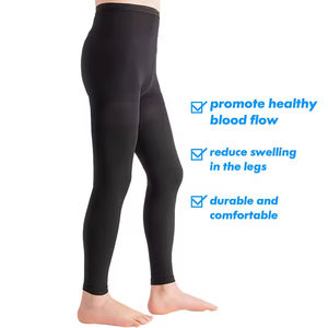 Collants <span class=keywords><strong>de</strong></span> compression gradués personnalisés sans pied <span class=keywords><strong>de</strong></span> <span class=keywords><strong>classe</strong></span> <span class=keywords><strong>3</strong></span> 34-46 mmHg pour varices et collants postopératoires - Product Image 3