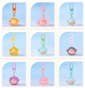 Juego de Juguetes de Animales Luminosos en 3D, Figuras Miniatura de Criaturas Marinas para Niños, Llavero de Metal para Playa, Océano, Coche, Bolso, <span class=keywords><strong>Mochila</strong></span> - Product Image 6