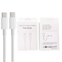 CÂBLE de données 60W Type c chargeur de téléphone portable câble de charge rapide pour iPhone 16 15 14 13 câble de chargeur avec boîte