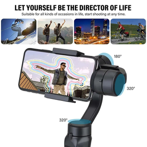 Kdbao H4 Gimbal <span class=keywords><strong>3</strong></span>-Điện Thoại Di Động Video Máy Ảnh AI Theo Dõi Chuyên Nghiệp Stabiliser Mặt Theo Dõi Vlog Ảnh Tự Sướng Từ Xa Không Dây - Product Image 4