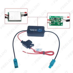 <span class=keywords><strong>Amplificateur</strong></span> de Signal d'<span class=keywords><strong>antenne</strong></span> d'<span class=keywords><strong>autoradio</strong></span> 12V pour voiture avec connecteur FAKRA II - Product Image 4