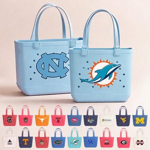 Bolsa de Playa Pequeña de EVA Impermeable con Logotipo Personalizado, Bolsos de Mano de Silicona con Cinta Personalizada, Bolsos de EVA para Bebés - Product Image 3