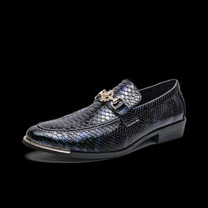 Zapatos Oxford con Cordones y Flecos, Estilo 2025, para Hombre, Punta Redonda, Formales, de Negocios, de Cuero Genuino, Estilo Británico, Evergreen, Zapatos Cómodos - Product Image 6