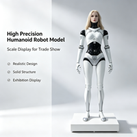 Modèle de robot humanoïde à l'échelle pour salle d'exposition d'entreprise et exposition commerciale