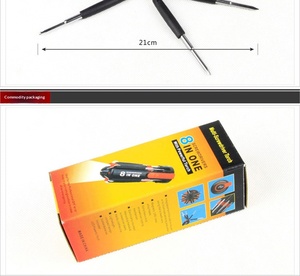 Juego de Destornilladores de Acero de 20-40 Piezas con Cabeza Cruzada, Acabado Cromado, Mango de Plástico, Punta Magnética, Luz LED - Herramientas de Reparación de Automóviles y Bricolaje - Product Image 3