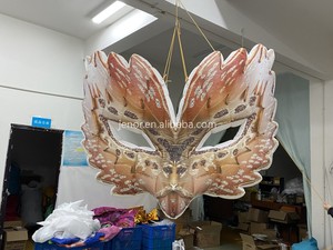 Jenor Factory <strong>Custom</strong> <strong>Inflatable</strong> Mask <strong>Inflatable</strong> LED <strong>Balloon</strong> for Masquerade Decoration - Product Image 6