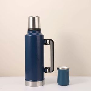 Thermos en acier inoxydable 1,0 L 1,4 L 1,9 L à double paroi isolé sous vide avec poignée, durable - Product Image 4