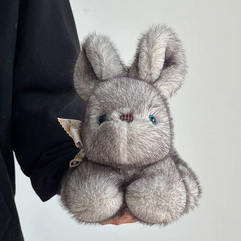 Lapin gris 20*23cm