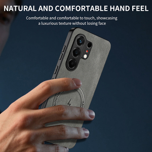 Étui arrière magnétique en cuir PU mat avec protection d'objectif pour Tecno Camon 50 40 30 / Camon 30 40 50 <span class=keywords><strong>Pro</strong></span>, compatible avec le chargement sans fil - Product Image 6