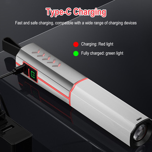 Portable <b>Rechargeable</b> LED <b>Flashlight</b> Waterproof Multi-Functional Long-Range Light Strong Household & Outdoor Safety Product - Product Image 6