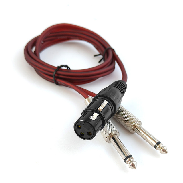 Single 6.5mm TRS Adapter from Male to Female for 6.5mm Jacks 6.5mm Trs Adapter from 2-Pin to 1-Pin for 6.35mm Audio Cable