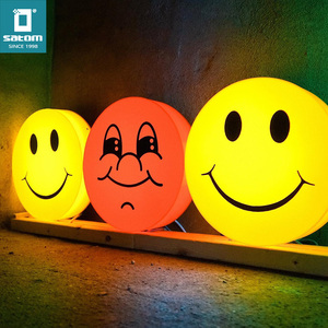 Frosted màu không khung Acrylic ánh sáng Hộp biểu tượng tùy chỉnh - Product Image 3