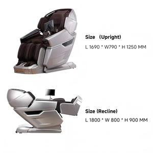 เก้าอี้สำหรับคนสูง รุ่น Zero Gravity Extended Track 4D Airbag Heat ZQ8521 1. การควบคุมด้วยเสียงอัจฉริยะและการควบคุมด้วยหน้าจอสัมผัสขนาด 7 นิ้ว - Product Image 3