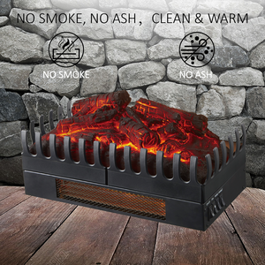 En stock, prix bas, nouveau modèle moderne, inserts de <span class=keywords><strong>cheminée</strong></span> électriques à bois avec chauffage 1000W 2000W, pour usage domestique et hôtelier LJIF1803ME - Product Image 4