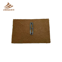 Écussons en cuir gaufré personnalisables à coudre sur vêtements, étiquettes de logo pour chemises, étiquettes autocollantes pour jeans, sacs à main pour femmes