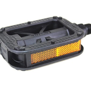 Bicycle Plastic Pedals <b>Nylon</b> Anti <b>Slip</b> For Kids Bikes Multiuse Black Gray Steel Spindle Imperial Specification - Product Image 2