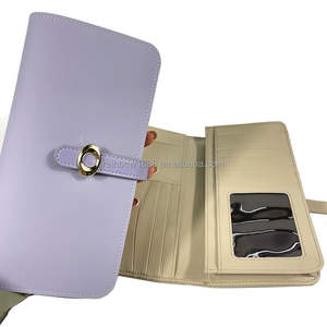 <span class=keywords><strong>กระเป๋า</strong></span>สตางค์แบบยาวมินิมอลปรับแต่งได้ ปิดด้วยกระดุม ใส่เหรียญ ใส่บัตรเครดิต ใส่เงิน  <span class=keywords><strong>กระเป๋า</strong></span>ซิลิโคน พกพาสะดวก บุด้วย PU - Product Image 5