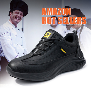 Zapatos de Seguridad Diarios para Hombre GUYISA, Parte Superior de Microfibra, Suela <span class=keywords><strong>MD</strong></span> Antideslizante y Resistente, para Uso en Todas las Estaciones - Product Image 3