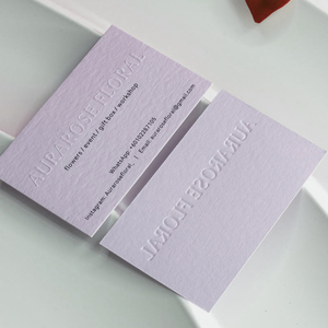 การ์ดกระดาษพิมพ์สีเต็มรูปแบบ กระดาษเคลือบเงา พิมพ์โลโก้ส่วนตัว นามบัตรสำหรับบริษัท สำนักงาน ธุรกิจ - Product Image 2