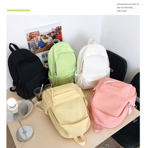 Sac à dos étudiant 18 pouces, couleur unie, imperméable, unisexe, usage quotidien - Product Image 4