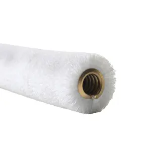 Hot Sale Round Shape Strip Roller Brush Made Of Nylon For Machine Polishing