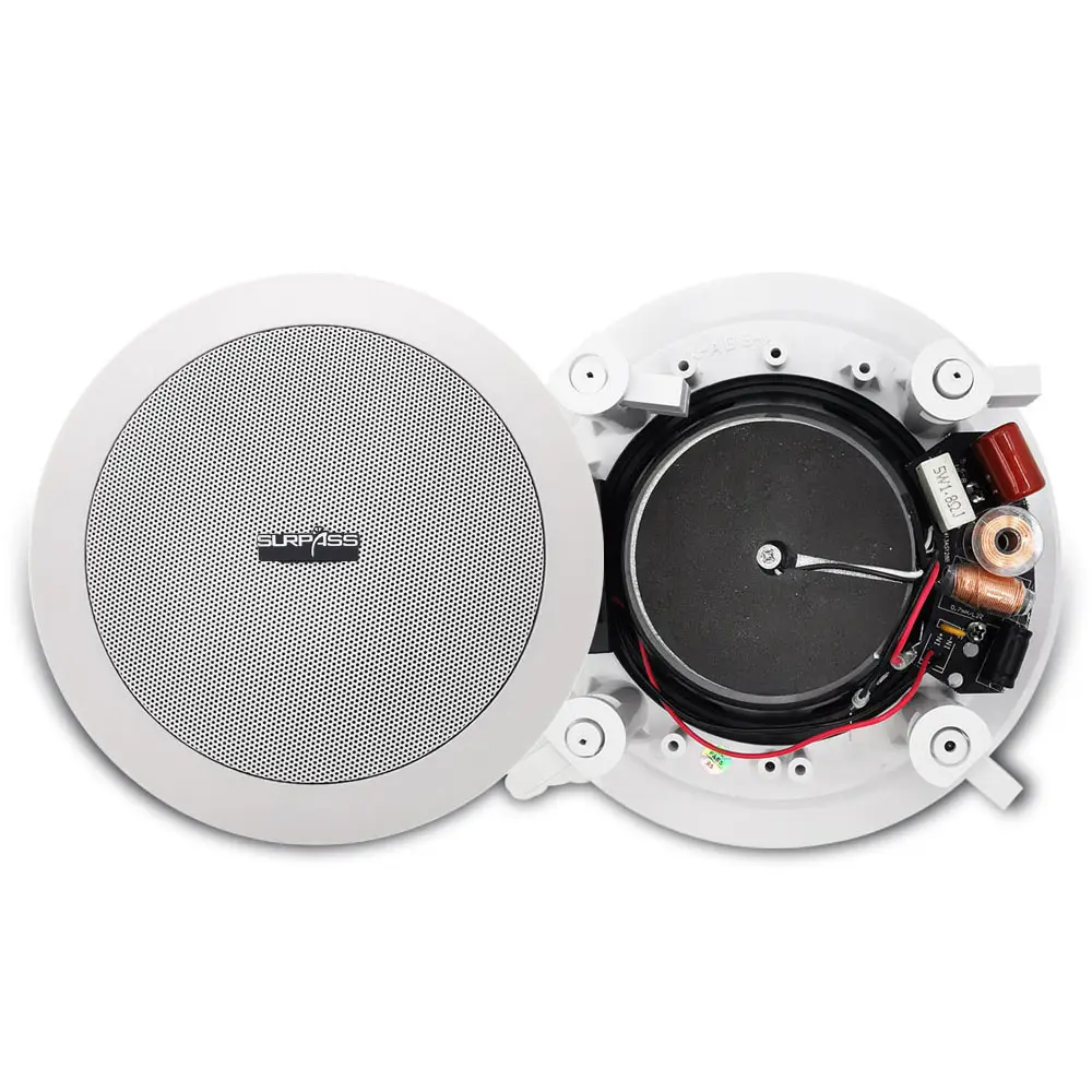 SURPASS SP-CR520 Easy Installation Ceiling Passive Speaker 5inch 8ohm PA HiFi Ceiling Speakers With Good Sound Quality