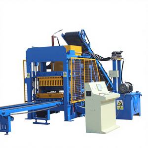 Macchina Automatica per la Produzione di Mattoni QT4-15S, Macchinario per Blocchi di Cemento ad Alta Densità - Product Image 2