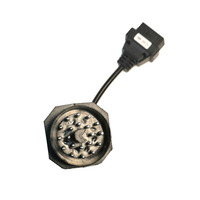 Adaptador OBD OBD II para BMW de 20 Pines a OBD2 de 16 Pines, Conector Hembra E36 E39 X5 Z3 de 20 Pines
