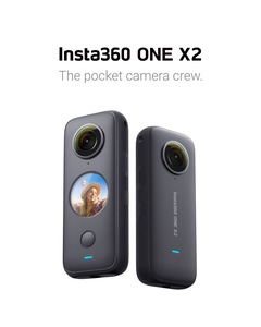 Cámara Panorámica Deportiva <span class=keywords><strong>Insta360</strong></span> <span class=keywords><strong>ONE</strong></span> <span class=keywords><strong>X2</strong></span>, 57K, Antivibración, HD, Fotografía Inteligente para Exteriores, Sensor MOS de 128 GB, Pantalla de 1.44 Pulgadas, China - Product Image 2